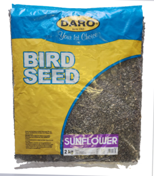 Daro Striped Sunflower Seed Bird Food 2kg