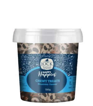 Jock Happy Happies Chewy Dog Treats 500g - Braaivleis Flavour