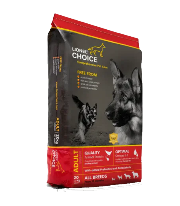LionelsChoice.png Lionel's Choice Adult Dog Food 8kg