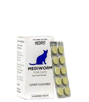 Medpet Mediworm for cats - Catnip flavour