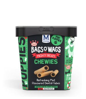 Montego Bags O’ Wags Puppy Dental Tubes Treats 350G