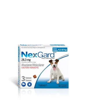 Nexgard Chewable 3 Pack (28.3mg) 4.1-10kg