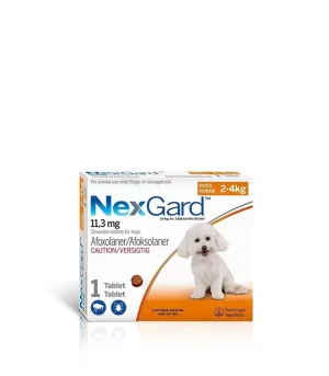 Nexgard Chewable Single (11.3mg) 2-4kg
