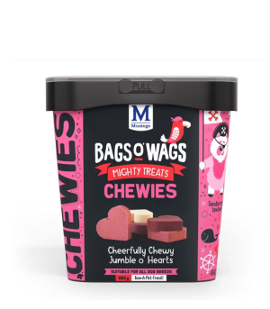 Montego Bags 'O Wags Cheerfully Chewy Jumble o' Hearts 500g
