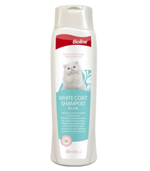Bioline - White Coat Shampoo for Cats 200ml