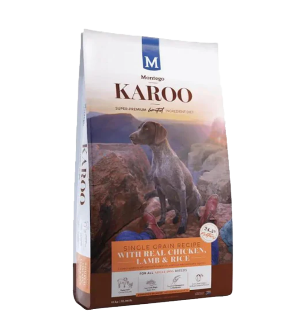 MontegoKarooCL.png Montego Karoo Adult Chicken & Lamb Dog Food 20kg