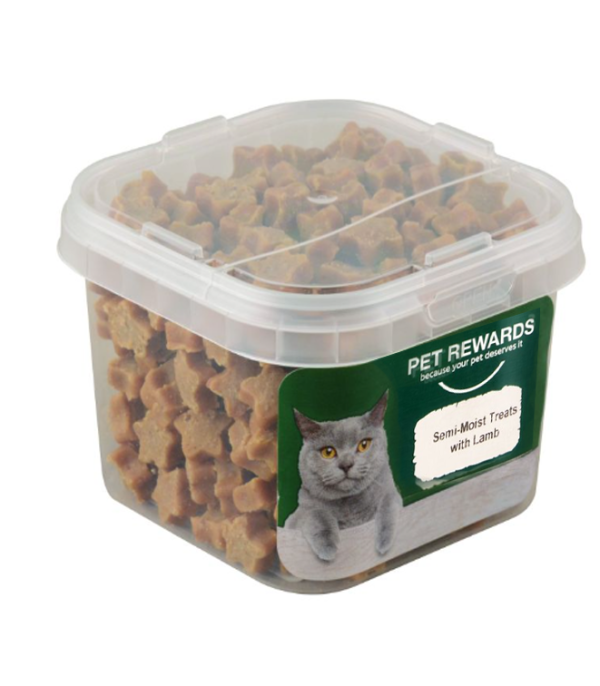 PetRewardsCatTreatLamb.png Pet Rewards Cat Treats With Lamb 140g